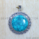 Turquoise 925 Sterling Silver Pendant (SJWP-835) Turquoise 925 Sterling Silver Pendant (SJWP-835)