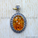 Amber 925 Sterling Silver Pendant (SJWP-850) Amber 925 Sterling Silver Pendant (SJWP-850)