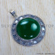 Green Onyx 925 Sterling Silver Pendant (SJWP-863) Green Onyx 925 Sterling Silver Pendant (SJWP-863)