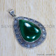 Malachite 925 Sterling Silver Pendant (SJWP-867) Malachite 925 Sterling Silver Pendant (SJWP-867)
