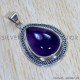 Amethyst 925 Sterling Silver Pendant (SJWP-872)
