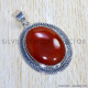 Carnelian 925 Sterling Silver Pendant (SJWP-874) Carnelian 925 Sterling Silver Pendant (SJWP-874)