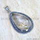 Golen Rutile 925 Sterling Silver Pendant (SJWP-876) Golen Rutile 925 Sterling Silver Pendant (SJWP-876)