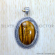 Tiger Eye 925 Sterling Silver Pendant (SJWP-877) Tiger Eye 925 Sterling Silver Pendant (SJWP-877)