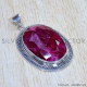 Ruby 925 Sterling Silver Pendant (SJWP-881)