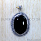 Black Onyx 925 Sterling Silver Pendant (SJWP-885) Black Onyx 925 Sterling Silver Pendant (SJWP-885)