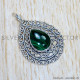 Malachite 925 Sterling Silver Pendant (SJWP-894) Malachite 925 Sterling Silver Pendant (SJWP-894)