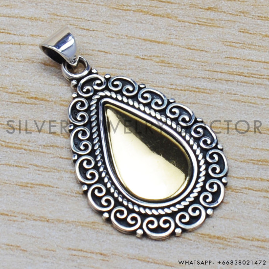 925 Sterling Silver Pendant (SJWP-9) 925 Sterling Silver Pendant (SJWP-9)