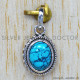 Turquoise 925 Sterling Silver Pendant (SJWP-90) Turquoise 925 Sterling Silver Pendant (SJWP-90)
