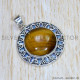 Tiger Eye 925 Sterling Silver Pendant (SJWP-902) Tiger Eye 925 Sterling Silver Pendant (SJWP-902)