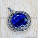 Sapphire 925 Sterling Silver Pendant (SJWP-906) Sapphire 925 Sterling Silver Pendant (SJWP-906)