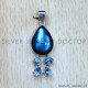 Multi Gemstones 925 Sterling Silver Pendant (SJWP-917) Multi Gemstones 925 Sterling Silver Pendant (SJWP-917)