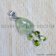 Multi Gemstones 925 Sterling Silver Pendant (SJWP-924) Multi Gemstones 925 Sterling Silver Pendant (SJWP-924)