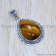 Tiger Eye 925 Sterling Silver Pendant (SJWP-932) Tiger Eye 925 Sterling Silver Pendant (SJWP-932)