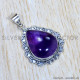 Amethyst 925 Sterling Silver Pendant (SJWP-945) Amethyst 925 Sterling Silver Pendant (SJWP-945)