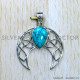Turquoise 925 Sterling Silver Pendant (SJWP-953) Turquoise 925 Sterling Silver Pendant (SJWP-953)