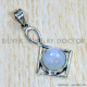 Rainbow Moonstone 925 Sterling Silver Pendant (SJWP-955) Rainbow Moonstone 925 Sterling Silver Pendant (SJWP-955)
