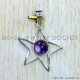 Amethyst 925 Sterling Silver Pendant (SJWP-956)