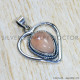 Rose Quartz 925 Sterling Silver Pendant (SJWP-962) Rose Quartz 925 Sterling Silver Pendant (SJWP-962)