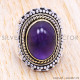 Amethyst 925 Sterling Silver Ring (SJWR-100) Amethyst 925 Sterling Silver Ring (SJWR-100)