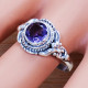 Amazing Look Jewelry Amethyst Gemstone 925 Sterling Silver Ring SJWR-1002