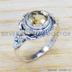 Citrine 925 Sterling Silver Ring (SJWR-1003) Citrine 925 Sterling Silver Ring (SJWR-1003)