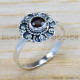 Smoky Quartz 925 Sterling Silver Ring (SJWR-1007) Smoky Quartz 925 Sterling Silver Ring (SJWR-1007)