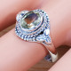 Citrine Gemstone 925 Sterling Silver New Fashion Jewelry Ring SJWR-1018