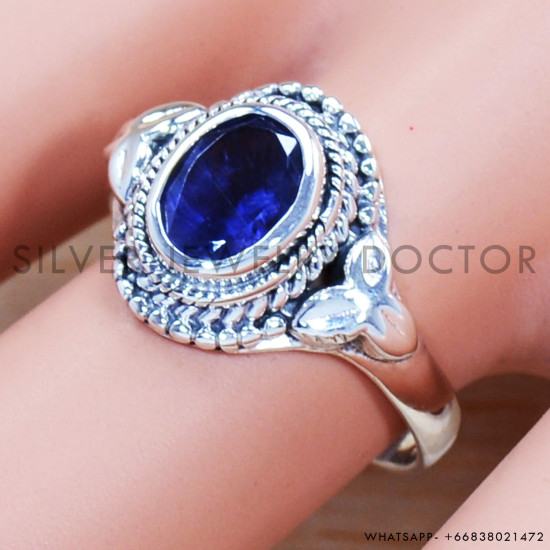 Iolite 925 Sterling Silver Ring (SJWR-1020) Iolite 925 Sterling Silver Ring (SJWR-1020)