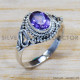 Amethyst 925 Sterling Silver Ring (SJWR-1025) Amethyst 925 Sterling Silver Ring (SJWR-1025)