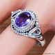 Amethyst 925 Sterling Silver Ring (SJWR-1025) Amethyst 925 Sterling Silver Ring (SJWR-1025)