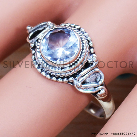 925 Sterling Silver Ring (SJWR-1027) 925 Sterling Silver Ring (SJWR-1027)