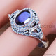 Garnet 925 Sterling Silver Ring (SJWR-1030) Garnet 925 Sterling Silver Ring (SJWR-1030)