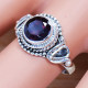 Amazing Look 925 Sterling Silver Jewelry Garnet Gemstone Ring SJWR-1031