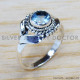 Blue Topaz 925 Sterling Silver Ring (SJWR-1037) Blue Topaz 925 Sterling Silver Ring (SJWR-1037)