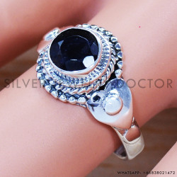 Iolite 925 Sterling Silver Ring (SJWR-1054)