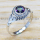 Mystic Topaz 925 Sterling Silver Ring (SJWR-1057) Mystic Topaz 925 Sterling Silver Ring (SJWR-1057)