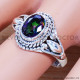 Mystic Topaz 925 Sterling Silver Ring (SJWR-1079) Mystic Topaz 925 Sterling Silver Ring (SJWR-1079)