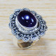 Amethyst Gemstone 925 Sterling Silver Jewelry Indian Designer Ring SJWR-1087