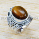 Tiger Eye 925 Sterling Silver Ring (SJWR-1106) Tiger Eye 925 Sterling Silver Ring (SJWR-1106)