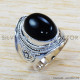 Black Onyx 925 Sterling Silver Ring (SJWR-1111) Black Onyx 925 Sterling Silver Ring (SJWR-1111)