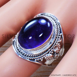 Amethyst 925 Sterling Silver Ring (SJWR-1114)