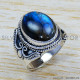 Labradorite 925 Sterling Silver Ring (SJWR-1129)