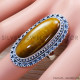 Tiger Eye 925 Sterling Silver Ring (SJWR-1135) Tiger Eye 925 Sterling Silver Ring (SJWR-1135)