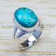 Turquoise 925 Sterling Silver Ring (SJWR-1138) Turquoise 925 Sterling Silver Ring (SJWR-1138)