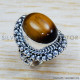 Tiger Eye 925 Sterling Silver Ring (SJWR-1147)
