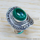 Malachite 925 Sterling Silver Ring (SJWR-1154) Malachite 925 Sterling Silver Ring (SJWR-1154)