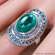 Malachite 925 Sterling Silver Ring (SJWR-1154) Malachite 925 Sterling Silver Ring (SJWR-1154)