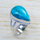 Beautiful Jewelry 925 Sterling Silver Turquoise Gemstone Ring SJWR-1161