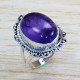 Authentic 925 Sterling Silver Amethyst Gemstone Jewelry Ring SJWR-1164